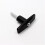 Clockwise Pop Up T Handle Lock Black with Weatherproof Gasket Nonthreaded for RV Toolbox 2