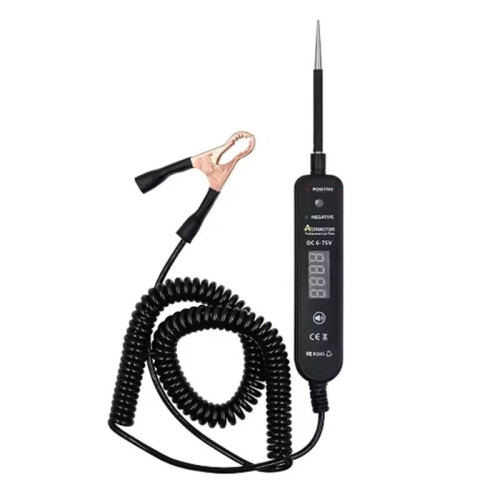 AERMOTOR EM289 Car Electrical Circuit Tester LED Digital Voltage Display Car Short Circuit Detector Diagnostic Tool ,A