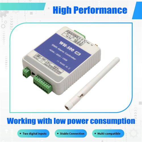 GSM 4G WH-500-EU Gate Door Opener Relay  Remote Controller Remote Wireless Alarm Controller with APP Control 2