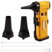 Handheld Turbo Jet Fan with Light 110000RPM Adjustable Speed Hair Dryer Vacuum Cleaner Air Dust Blower Brushless Motor B