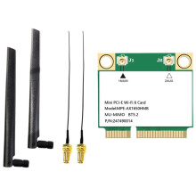 AX1650 Wireless WiFi Card 2.4G/5G Dual-Band 2974M AX1650 WIFI6 Card  5.2 Gigabit Wireless Network Card