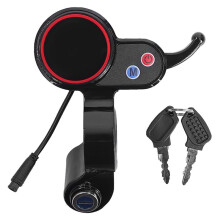 Scooter 6-Pins LCD-Display voor Hitway H5 Elektrische Scooter, Display met Vergrendelingsinstrument, Scooteraccessoires en Onderdelen