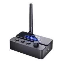 OPT Optical Fiber Audio 5.3 Receiver Wireless Hi-Fi Audio Adapter with AUX 3.5mm RCA-Optical Jack U-Disk