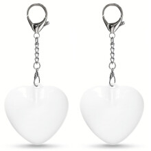 2PCS Heart Shaped Purse Light Handbag Light, Love Wallet Tote Bag Touch Sensing Lamp for Keychain,for Women Girls