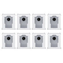 Dust Bag Replacement for Qrevo Curv 2 Flow Vacuum Cleaner Parts Non-Woven Fabric Dust Bag 8PCS
