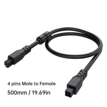 AMS Panda Cable 4 Pins Kit Male to Male Panda AMS Cable with Magnetic Ring for P1P P1S X1C H2D A1 A1