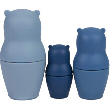 Stacking Toys Set BPA Soft Silicone Stacking Cups for Babies 6 Month+ Multiple Play Options