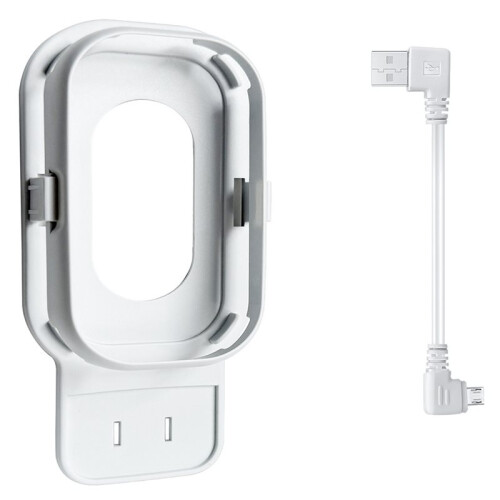 Outlet Wall Mount for Blink Sync Module Core Sync Module Mount for Outdoor/Indoor Security Camera with Short Cable