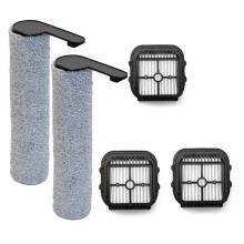 5PCS Replacement Roller Brush and Hepa Filters for Laresar S7 Pro Vacuum Cleaner Accessories
