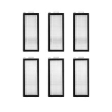 HEPA Filter Replacement for Qrevo Curv 2 Flow Robot Vacuum Cleaner Accessories Washable Filter 6PCS