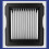 6PCS Hepa Filter Replacement for S3 Lsland/F2 Wet and Dry Vacuum Cleaner Replace Parts Highly Efficient Cleaning Tool 6