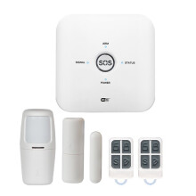 Tuya Home Security Anti-Theft WiFi Alarm System Door Motion Sensor App Control 80dB Alarm System EU