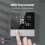 Tuya WiFi Temperature Controller  Cool 3 Speed Fan Coil Unit Voice Temperature Controller 4Pcs 3