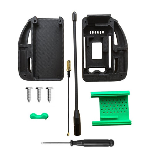 For Meshtastic Heltec V4 Case Antenna 0.96inch OLED Solar Powered LoRa 32 Dev-Board Module Case A 1