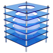 LED Lighting Multi-Layer Acrylic Lamp DIY Artistic Moonlight Glow for Bedrooms Living Rooms Offices USB Charging Lamp