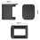 Protective Cover for Ring Spotlight Cam Pro/  UV Resistant Security Camera Case Outdoor Housing Shell 7