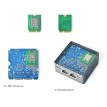 M.2 SDIO WiFi Module AC200 for R2S / M5 / R76S Complies with V5.0 with Antenna
