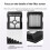 6PCS Hepa Filter Replacement for S3 Lsland/F2 Wet and Dry Vacuum Cleaner Replace Parts Highly Efficient Cleaning Tool 5