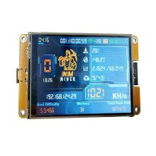NMMiner NerdMiner+ Hashrate Miner ESP32 4inch Display Crypto Solo Lottery 1060KH/S Bitcoin ESP32-032 Board