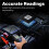 Car Battery Tester 12V Load Tester 100-2000 CCA Car Alternator Tester Battery Analyzer Charging Cranking System Tester 3