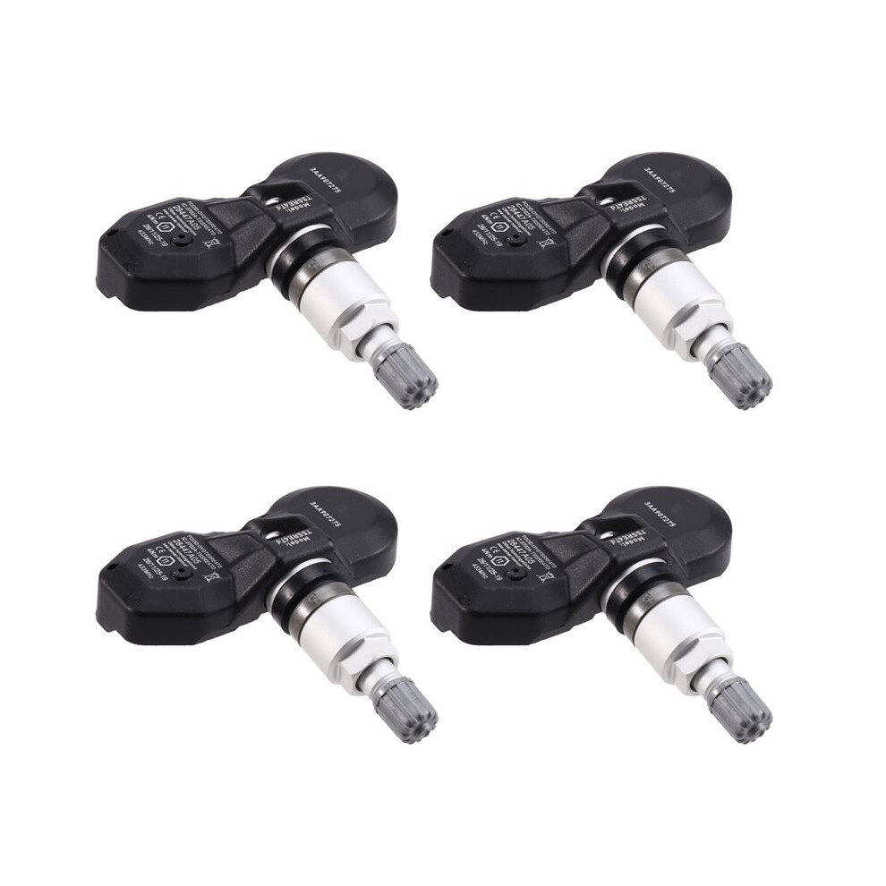 4Pcs Car 433Mhz Tpms Tire Pressure Sensor Tire Pressure Monitor System 3Aa907275d For Cc 4713579869416