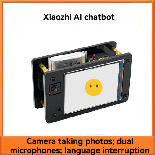 For DeepSeek XiaoZhi AI Chat Robot 2inch LCD Display Screen ESP32-S3 Camera Object Recognition Development Board 2