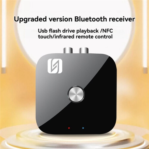 NFC  6.0 Audio Receiver 3.5mm Wireless  Adapter with Mic USB U-Disk  for TV Car 1