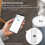 Tuya Zigbee Light Sensor Luminance Detector Sensor  Home Automation App Control Tuya Light Detector 2