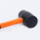Floor  Repair Tool Combining Suction Cup with Rubber Hammer Adjustable to Different Floor Textures and Widths 4