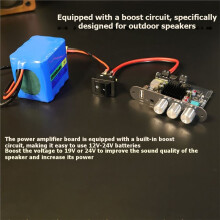 T1001P Audio Amplifier Mono 100W Lossless Sound Quality Stereo TWS Pairing Audio Amplifier Player