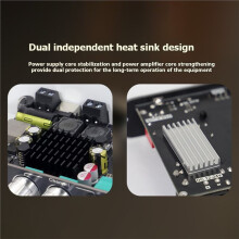 T1001P Audio Amplifier Mono 100W Lossless Sound Quality Stereo TWS Pairing Audio Amplifier Audio Player