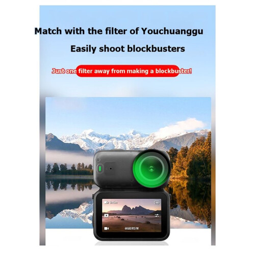 For  Osmo  4-Piece Filter Set: CPL + UV + 1/4 Dark Soft + ND16 Action Camera Accessories 1