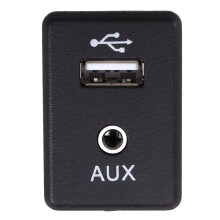 795405024 28023-DF60A USB+AUX Dual Interface Module Auxiliary Audio Plug USB Charge Port for Qashqai Tiida Sylphy