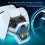 For PS5 Controller Fast Charger Dual-Slot Charging Dock with LED Display Handle Charging Dock 3