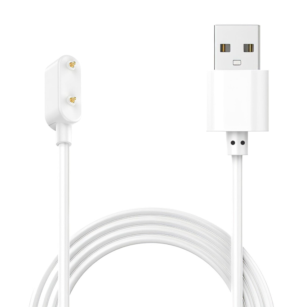 Smartwatch Charging Cable 100Cm Magnetic Usb Charger For Huawei Watch Fit Band Series And Galaxy Fit 3 White 9073542370802