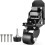Front Wheels for Rolling Tool Box,Thickened Steel Construction Front Wheels Foldable Caster Wheel Kit 1