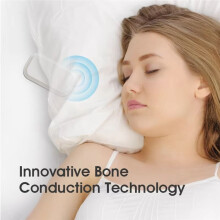 Under Pillow Bone Conduction BT 5.3 Speaker and Soundbar Timed Shutdown TF Card Player Portable Stereo Music Box