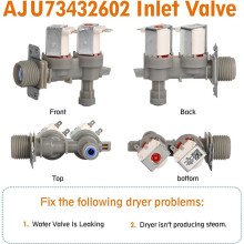 AJU73432602 Dryer Water Inlet Valve for Dryer Replaces 2660133 PS7789214 EAP7789214 33420098