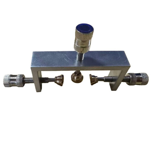Cello Violin Bridge Fitting Tool Violin Metal Bridge Holder Compatible with Adjustable Luthier Tool