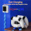 For PS5 Controller Fast Charger Dual-Slot Charging Dock with LED Display Handle Charging Dock 5