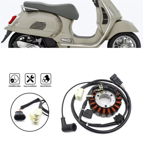 Motorcycle Stator Coil Magneto Ignition Stator Coil for  GTS 125 300 2