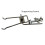 Support de Fixation pour Bras de Cymbale et Rallonge de Batterie - Accessoires pour Instruments de Percussion A 7