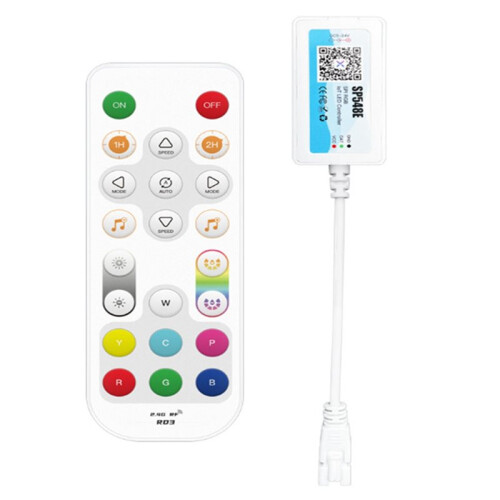 SP548E Music LED Controller for WS2812b WS2811 Addressable Pixel RGB Music LED Controller 1