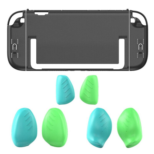 For   2 Dockable Split Shell Protective Case Ergonomic Grip Protector Shell Cover with Replace Grips,A