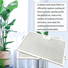2PCS WB02X24871 Range Hood Grease Filter for GE JV566H1SS JV566H2SS JV565H2CC Range Hood Grease Filter