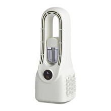 3000mah USB Fan Air Cooler Portable Humidifier Air Adjustment Fan Office Car Fan Bladeless Fan