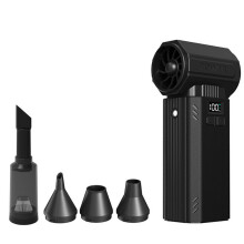 Portable Wireless Air Blower 400000 RPM Turbo Fan Dust Cleaner Type-C Charging Brushless Motor for Outdoor and Home Use