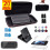 EVA Carrying Case for  2 Accessories Kit for   2 Stand Screen Protector Silicone Case Joystick Cap 2