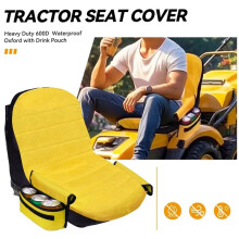 Lawn Tractor Cover with Storage Pockets Waterproof Cover for Cub Cadet Lawn Tractor