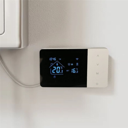Thermostat for Gas Boiler Wireless Temperature Controller with Alexa &  Home for Heating/Cooling Systems 2